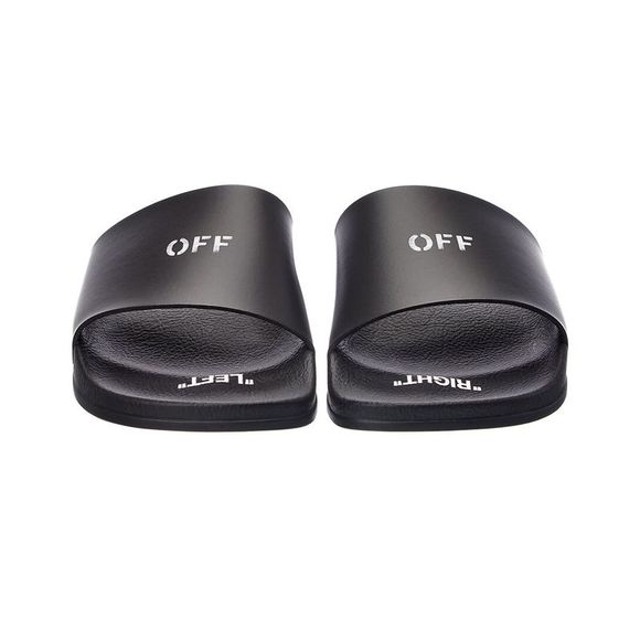 Off-White™ Printed Rubber Pool Slide, Black - Picture 6 of 6